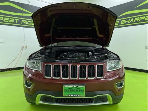 Red 2014 Jeep Grand Cherokee Limited