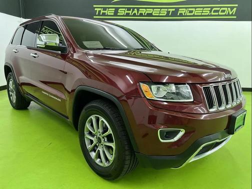 Red 2014 Jeep Grand Cherokee Limited