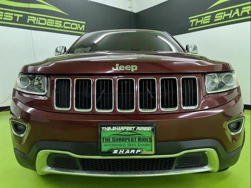 Red 2014 Jeep Grand Cherokee Limited