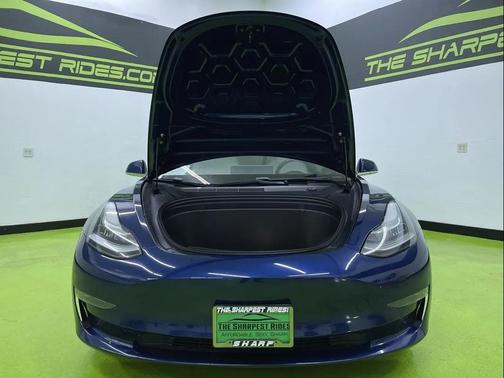 Blue 2018 Tesla Model 3 Long Range