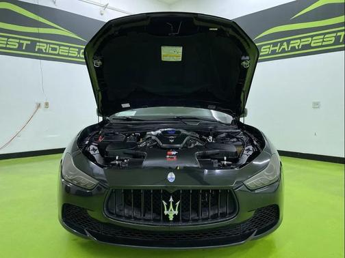 Black 2015 Maserati Ghibli S Q4