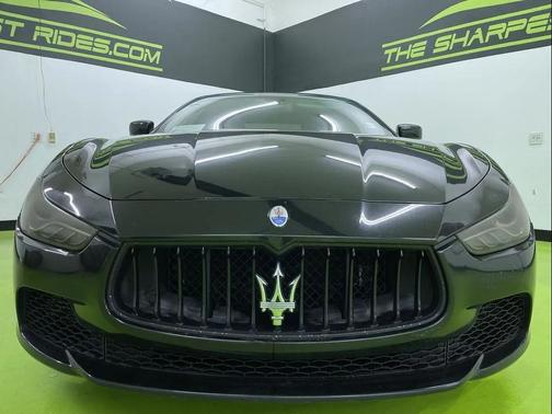 Black 2015 Maserati Ghibli S Q4