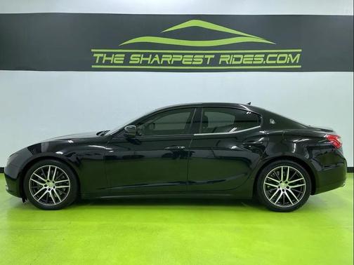 Black 2015 Maserati Ghibli S Q4