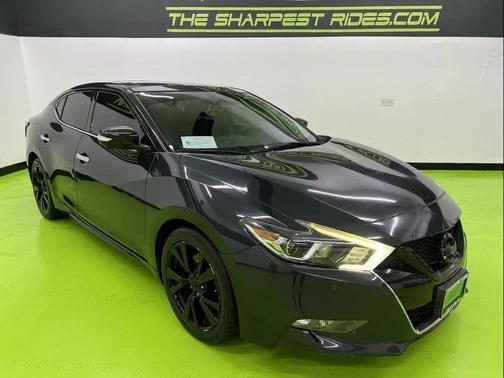 Blue 2016 Nissan Maxima 3.5 Platinum