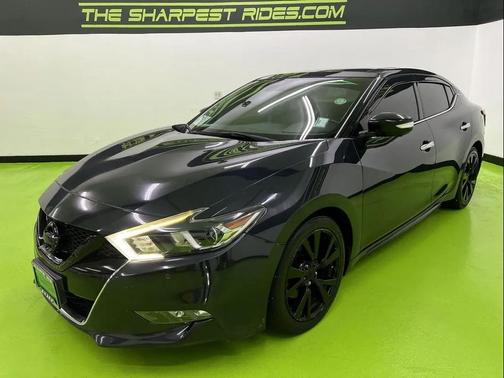 Blue 2016 Nissan Maxima 3.5 Platinum
