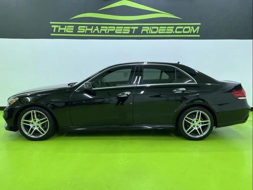 Black 2016 Mercedes-Benz E-Class 4MATIC