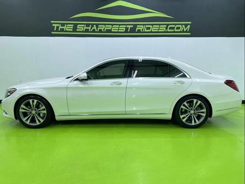White 2015 Mercedes-Benz S-Class
