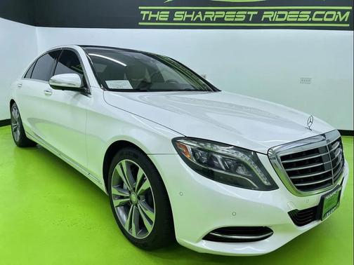 White 2015 Mercedes-Benz S-Class