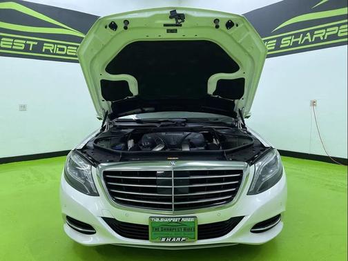 White 2015 Mercedes-Benz S-Class