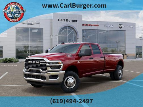 Molten Red Pearlcoat 2026 RAM 3500 Tradesman Crew Cab 4x4 8' Box