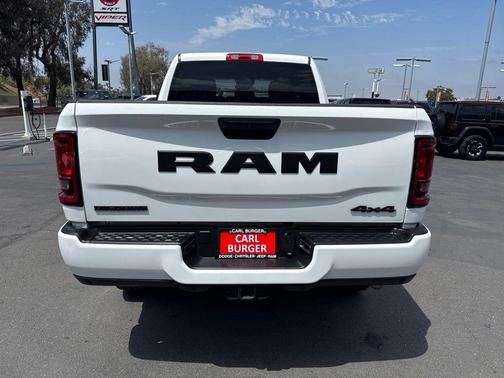 Bright White 2025 RAM 2500 Big Horn Crew Cab 4x4 6'4' Box