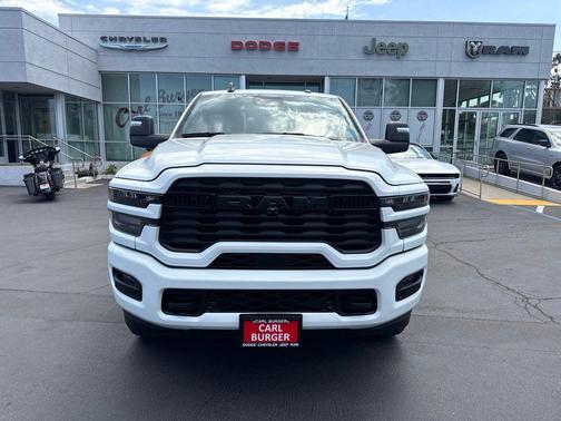 Bright White 2025 RAM 2500 Big Horn Crew Cab 4x4 6'4' Box