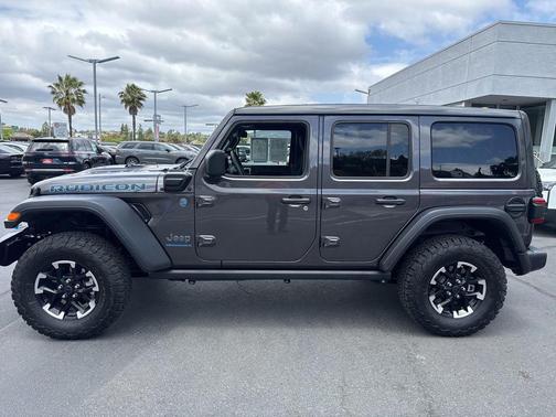 Granite Crystal 2025 Jeep Wrangler 4xe Rubicon