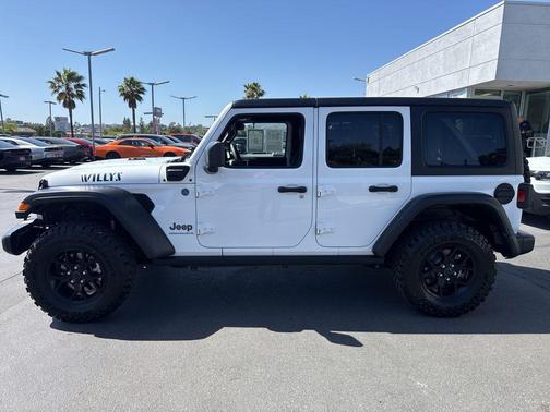 Bright White 2025 Jeep Wrangler 4xe Willys