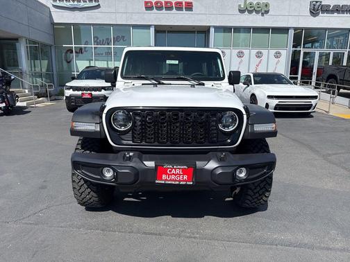 Bright White 2025 Jeep Wrangler 4xe Willys