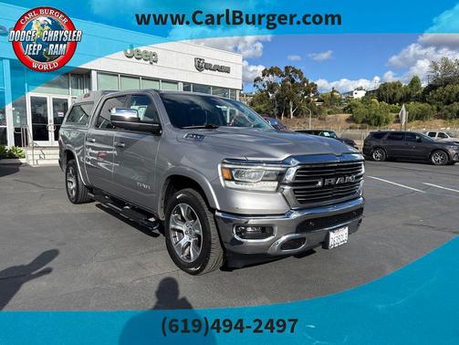 Billet Silver Metallic Clearcoat 2022 RAM 1500 Laramie