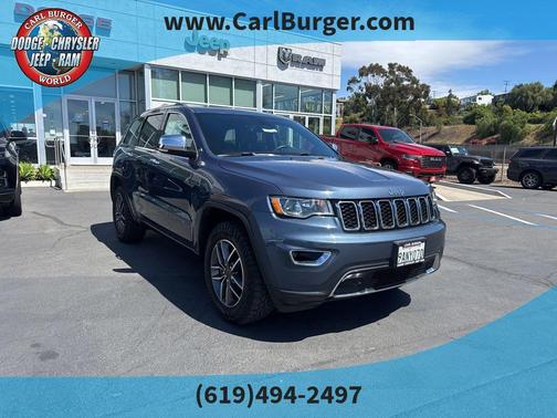 Slate Blue Pearlcoat 2021 Jeep Grand Cherokee Limited