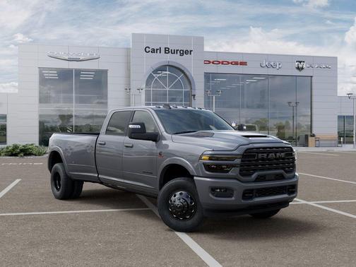Ceramic Gray Clearcoat 2026 RAM 3500 Limited Crew Cab 4x4 8' Box
