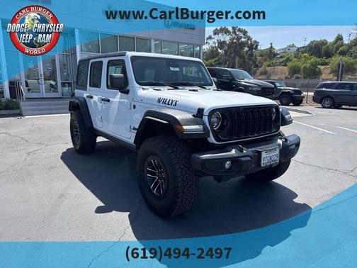 Bright White Clearcoat 2024 Jeep Wrangler Sport