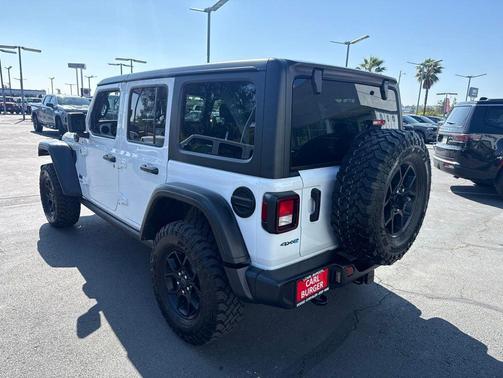Bright White 2025 Jeep Wrangler 4xe Willys