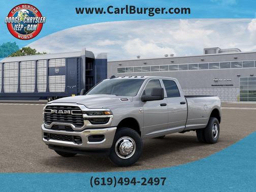 Silver Zynith 2026 RAM 3500 Tradesman Crew Cab 4x4 8' Box