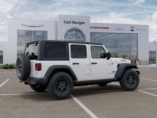 Bright White Clearcoat 2026 Jeep Wrangler Willys