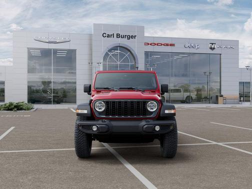 Firecracker Red Clearcoat 2026 Jeep Wrangler Willys