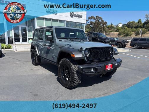 Anvil Clearcoat 2025 Jeep Wrangler 4xe Willys