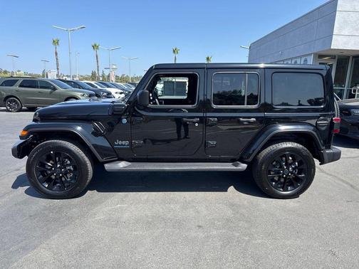 Black Clearcoat 2025 Jeep Wrangler 4xe Sahara
