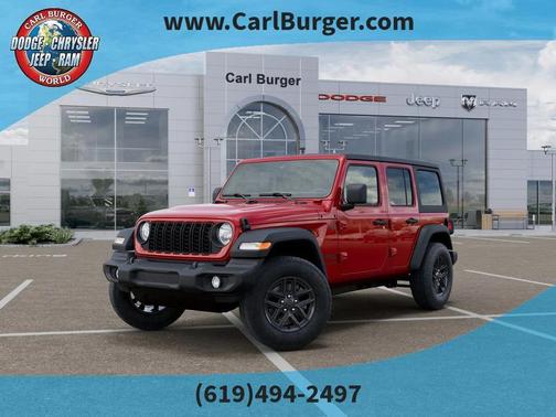Firecracker Red Clearcoat 2026 Jeep Wrangler Sport