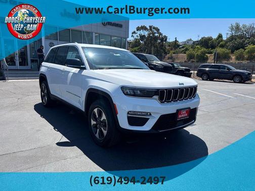 Bright White 2024 Jeep Grand Cherokee 4xe Base