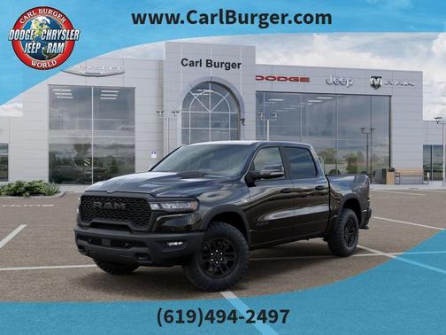 Diamond Black Crystal Pearlcoat 2026 RAM 1500 Rebel