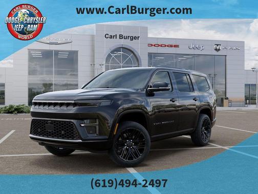 High Gloss Black 2026 Jeep Grand Wagoneer Limited Reserve 4x4
