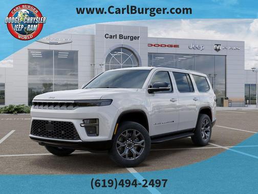 Bright White Clearcoat 2026 Jeep Grand Wagoneer Limited Altitude 4x4