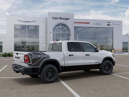 Bright White Clearcoat 2026 RAM 1500 Rebel