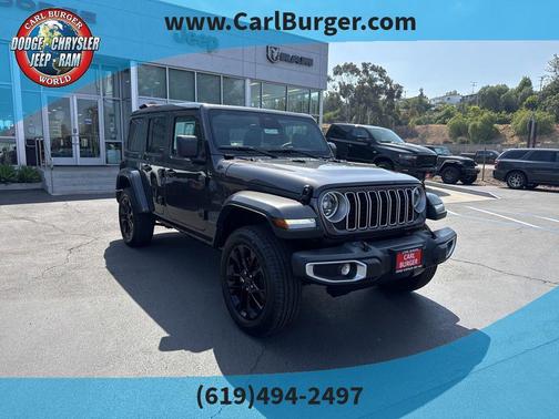 Granite Crystal 2025 Jeep Wrangler 4xe Sahara