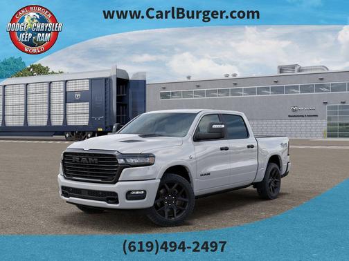 Bright White Clearcoat 2026 RAM 1500 Laramie