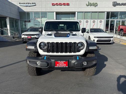 Bright White 2024 Jeep Wrangler 4xe Rubicon