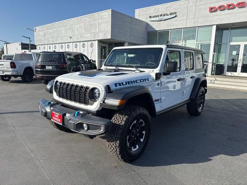 Bright White 2024 Jeep Wrangler 4xe Rubicon