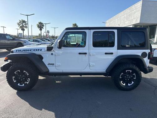 Bright White 2024 Jeep Wrangler 4xe Rubicon