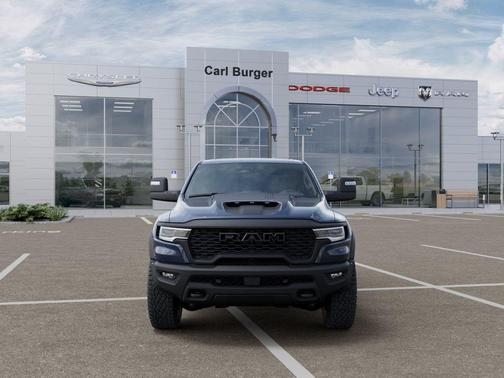 Forged Blue Metallic 2026 RAM 1500 RHO Crew Cab 4x4 5'7' Box