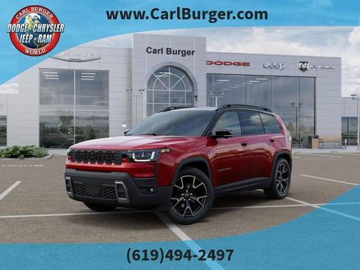 Red Hot Pearlcoat 2026 Jeep Cherokee Overland
