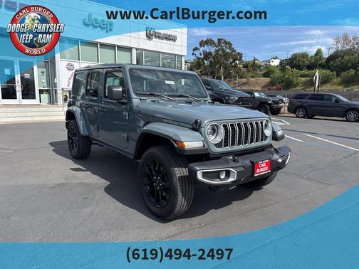 Anvil Clearcoat 2025 Jeep Wrangler 4xe Sahara