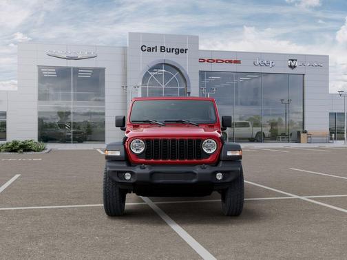 Firecracker Red Clearcoat 2026 Jeep Wrangler Sport S
