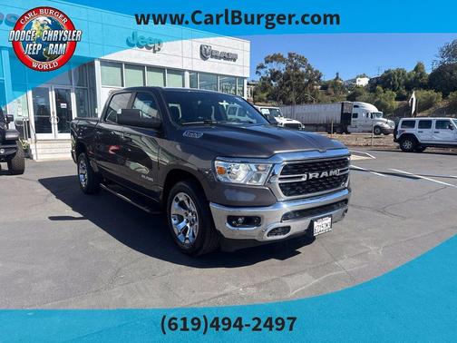 Granite Crystal Metallic Clearcoat 2022 RAM 1500 Big Horn/Lone Star