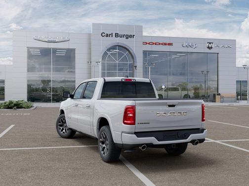 Bright White Clearcoat 2026 RAM 1500 Laramie