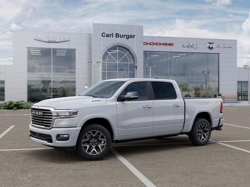 Bright White Clearcoat 2026 RAM 1500 Laramie