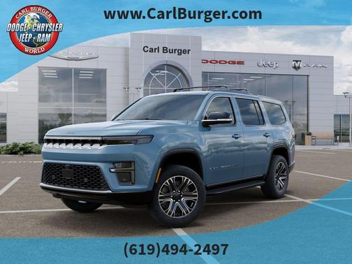 Steel Blue 2026 Jeep Grand Wagoneer 4X4