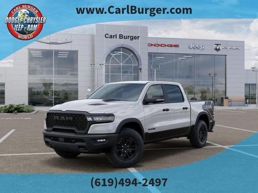 Bright White Clearcoat 2026 RAM 1500 Rebel