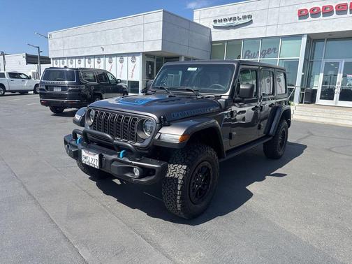 Granite Crystal 2023 Jeep Wrangler 4xe Rubicon 20th Anniversary